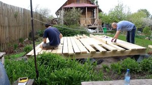 Pool Deck. Площадка для бассейна.