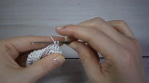Вытянутые петли крючком. 2 способ. Азы вязания крючком