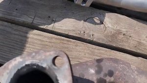 Резонатор глушитель передний 23.73 Polmostrow шкода фабиа.