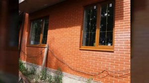 монтаж на выносе, окна стоят в зоне утепления, применил крепеж Кнельсен Германия