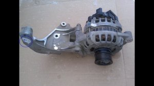 Доработка кронштейна генератора Калина 2, двигатель 11186