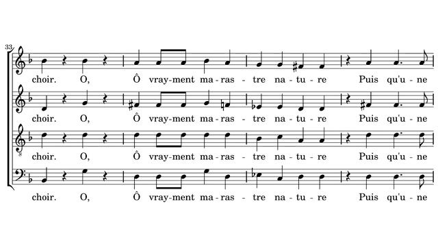 Mignonne allons voir si la roze, de Guillaume Costeley (1531-1606) смотреть онлайн