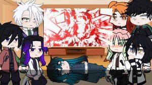 hashiras react a rap do tanjiro (hinokame kagura- sting)