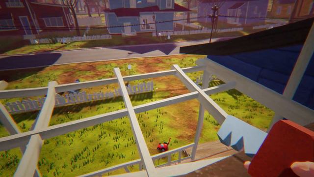 Как достать красный ключ/Привет Сосед/в 1 акте смотреть онлайн