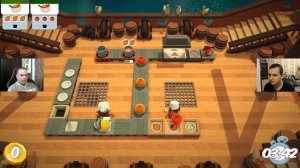 Прохождение Overcooked на двоих: Суп из залуп!!)))!!! #1