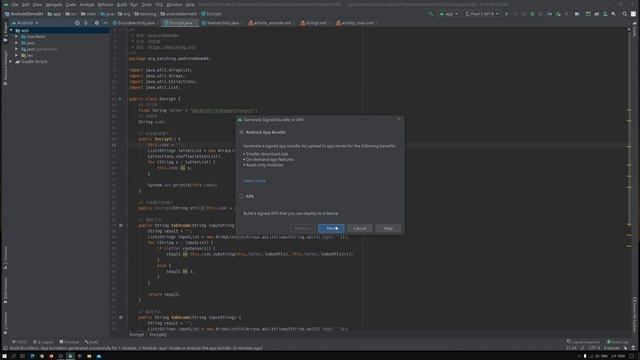 打包成 APK 或 Bundle 檔 :-:  Java 專案開發入門的八堂課