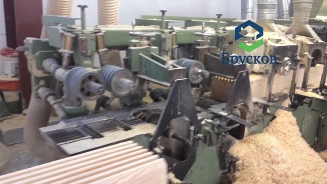 Производство профилированного бруса камерной сушки - профиль гребенка | погонаж, домокомплекты смотреть онлайн