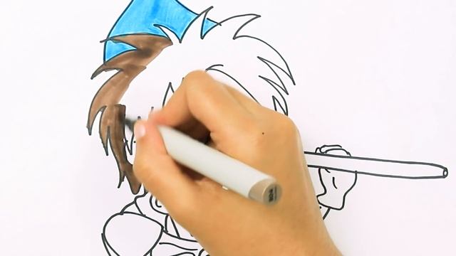 Пиноккио и его нос Рисование и Раскраски смотреть онлайн