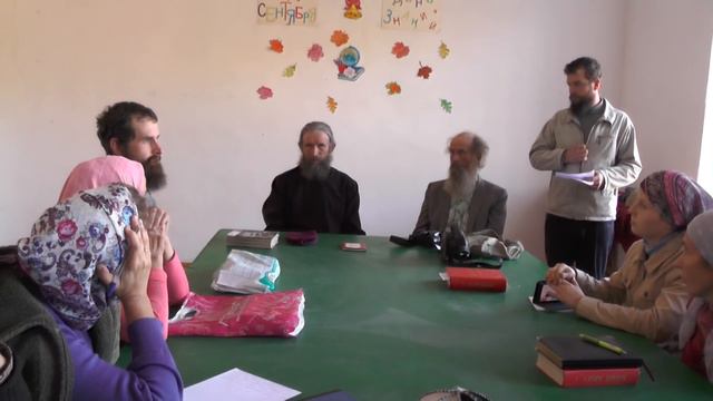 Собрание деревенской общины.  Защита устава.  Решение насущных дел разной важности.  25. 09. 2016 смотреть онлайн