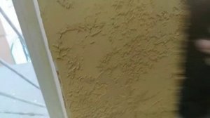Фактурная краска вместо фактурной штукатурки на кухни.