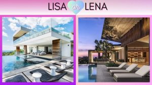 LISA OR LENA 😍THE MOST BEAUTIFUL HOUSES AND ROOMS