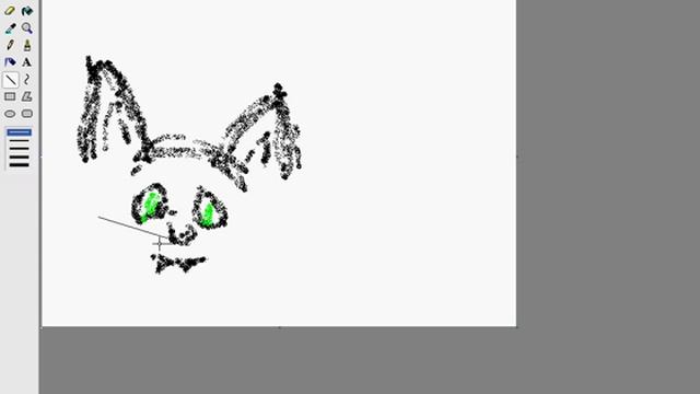 ТУТОРИАЛ В Painte! КАК РИСОВАТЬ КОТА смотреть онлайн