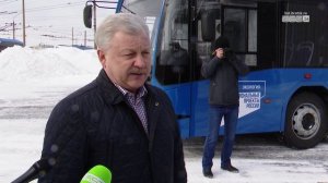 Новые троллейбусы поехали по улицам Братска