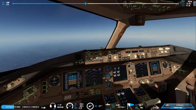 ✈ X- Plane 11 - BOEING 772 -- Vienna (LOWW) - Teruel (LETL) -- IVAO смотреть онлайн