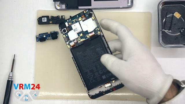 How to disassemble ? Asus ZenFone Max Pro ZB602KL Take apart Tutorial смотреть онлайн