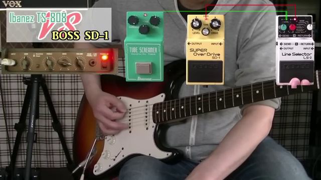 【比較レビュー】 Ibanez TS-808 vs BOSS SD-1「双璧！現行オーバードライブ！」 смотреть онлайн