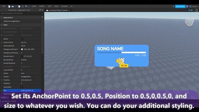 How to make a LIVE Music Player Gui | Roblox смотреть онлайн