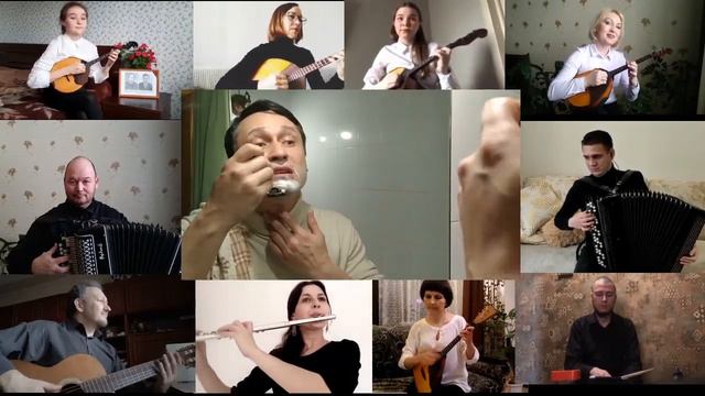 Государственный оркестр народных инструментов "МАРИЙ КУНДЕМ" и Александр Речкин #ИГРАЕМДОМА