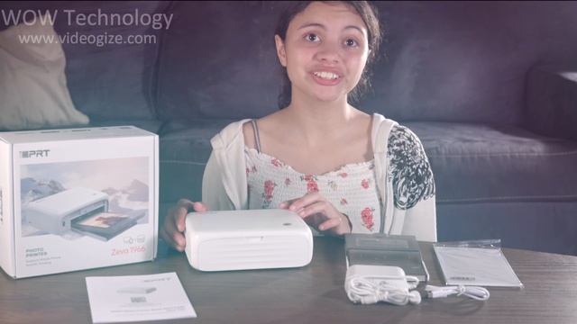 iDPRT Portable Instant color Photo Printer with AR Video Printing смотреть онлайн