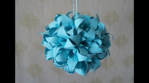 Кусудама Лилия ОРИГАМИ Волшебный шар