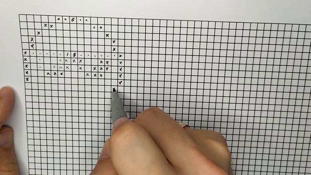 Как нарисовать крутой смайлик / как рисовать по клеточкам крутейший смайл / How to draw cool smile смотреть онлайн