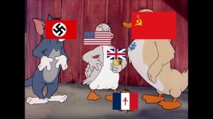 Том и Джерри Мем Про Вторую Мировую - Tom and Jerry WW2 Meme