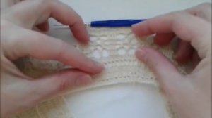 Платье женское крючком часть 1