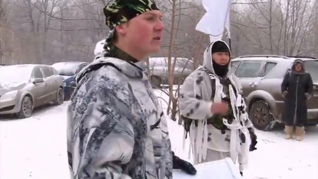 Пейнтбол в Саратове. зима 2011.