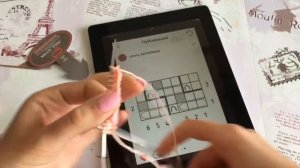 Узор "Болгарский крест" спицами | Разбор узора для вязания