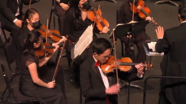Glendale Youth Orchestra - Vieuxtemps - Violin Concerto No 4 in d minor Op 31 смотреть онлайн