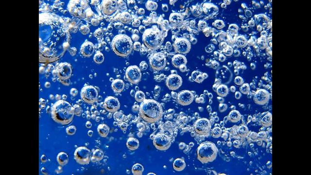 Звук лопающихся пузырей для монтажа. The sound of bursting bubbles for editing.