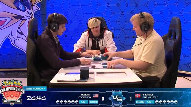 Igor Costa Vs Tord Reklev-2017 European International Championships Swiss R7 смотреть онлайн