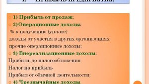 Избасканова У.Б  Экономика организации. Прибыль и рентабельность