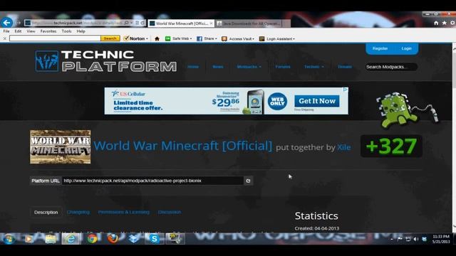 World War Minecraft install/Crash fixes смотреть онлайн