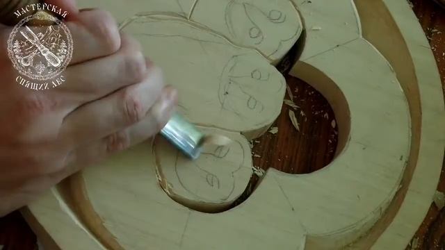 Wood Carving/Резьба по дереву. Резное панно для всех любителей сов!