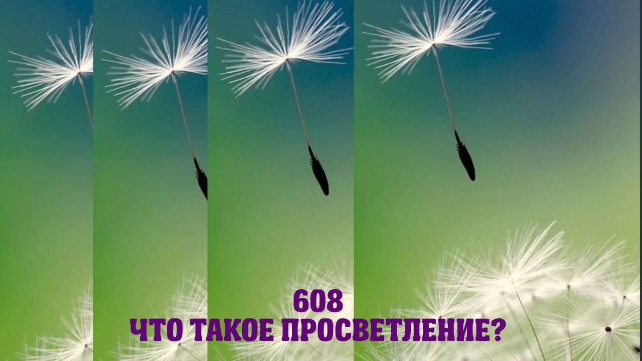 ? 608 Что Такое Просветление?