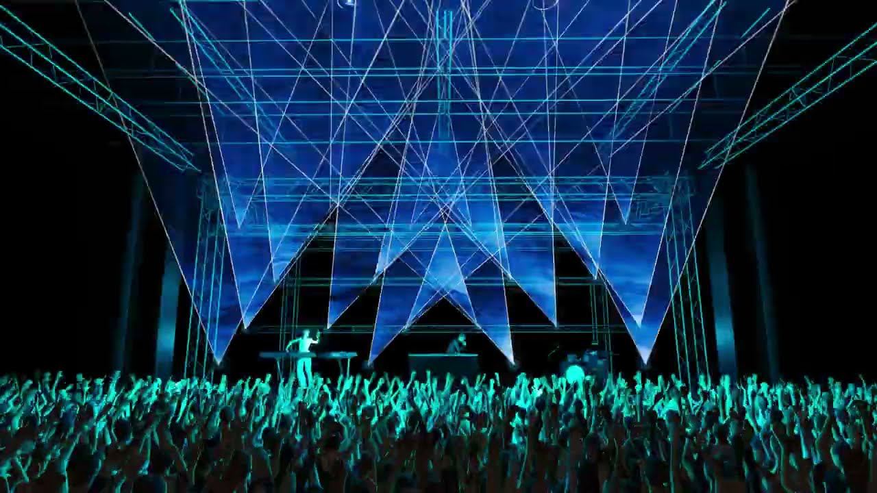 Лазерный рейв! Лучевое лазерное шоу на концерте. An amazing laser beam show at a concert. #детиrave