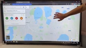 Инфракрасный сенсорный монитор TouchGames 55". Обзор новинки