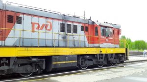 Запуск тепловоза ЧМЭ3-3853.