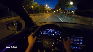 AUDI RS Q3 SPORTBACK 400 HP NIGHT POV TEST DRIVE