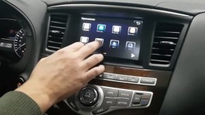 Установка Android блока на Infiniti QX60 с системой Intouch