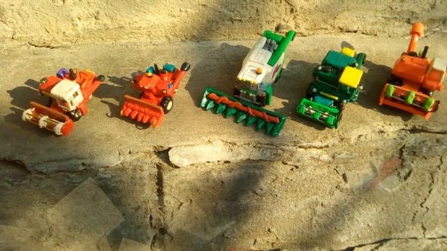 Plasticine product the Combine Yenisey Пластилиновая лепка Комбайн Енисей смотреть онлайн