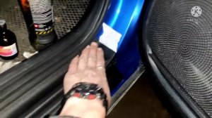 Накладки порогов, задних арок и заднего бампера Русская Артель из АБС пластика Kia Rio X-line/Rio 4