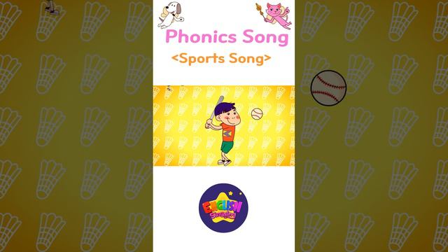 Easy Words 4 (Sports Song) - Learn English vocabulary for kids