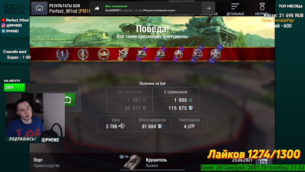 Силомер + мастер на Крушитель - Об. 268, Василий - Е75тс,  Иван Прога 46