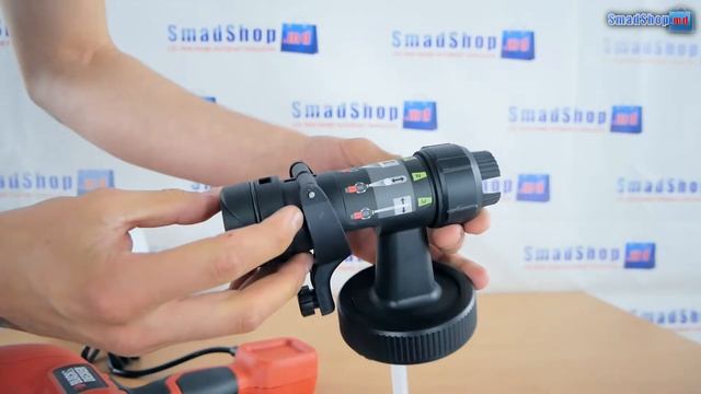 Краскораспылитель Black&Decker HVLP200 - видео обзор смотреть онлайн