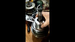 Вариатор RDC15-FB ремонт вала ведомого конуса