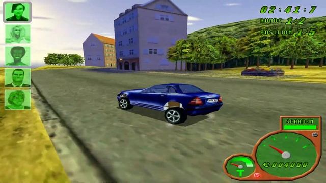 Autobahn Raser 3 / A2 Racer 4 on Windows 10 (Gameplay) смотреть онлайн