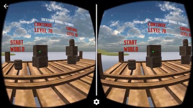 Google Cardboard game Brick Madness VR смотреть онлайн