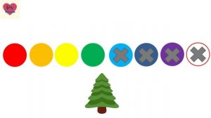 Видео партитура  для диатонических колокольчиков "Зажигаем на ёлочке огни"   (Вариант 1)